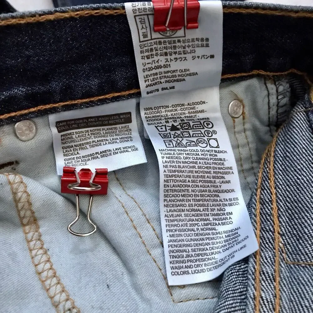 Levi's NWT 505 Medium Wash Straight Leg Jeans Men 40x32 *Pls See Description*